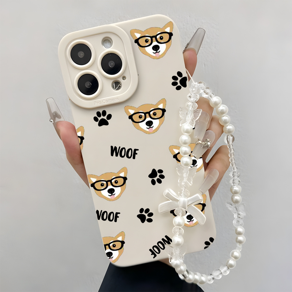 Samsung Galaxy Strap - Cinturino da Polso con Cane Cartoon,