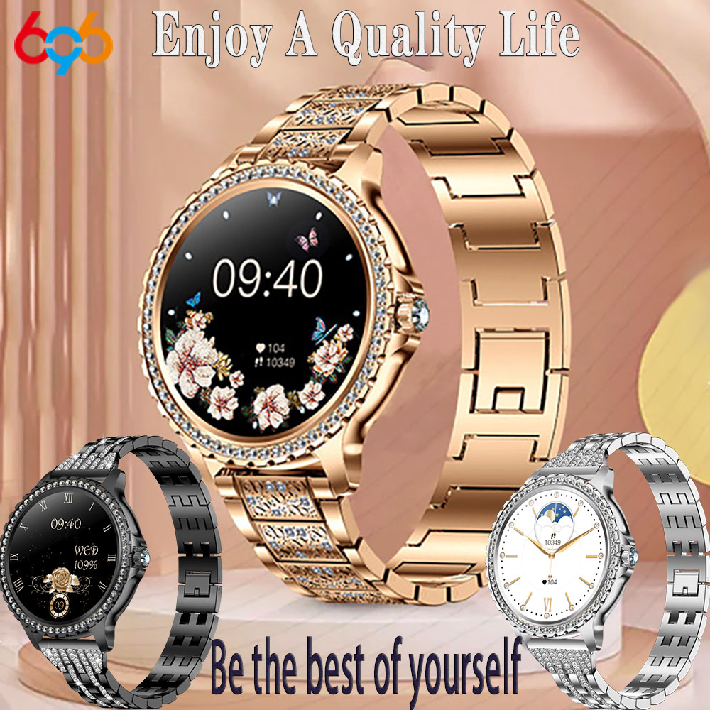 Smartwatch Ladies Watches For Women - 696 Nuovo Blue Tooth Call Orologio