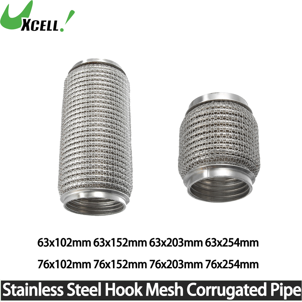 Mesh Stainless Strap - Tubo Flessibile di Scarico Auto UXCELL