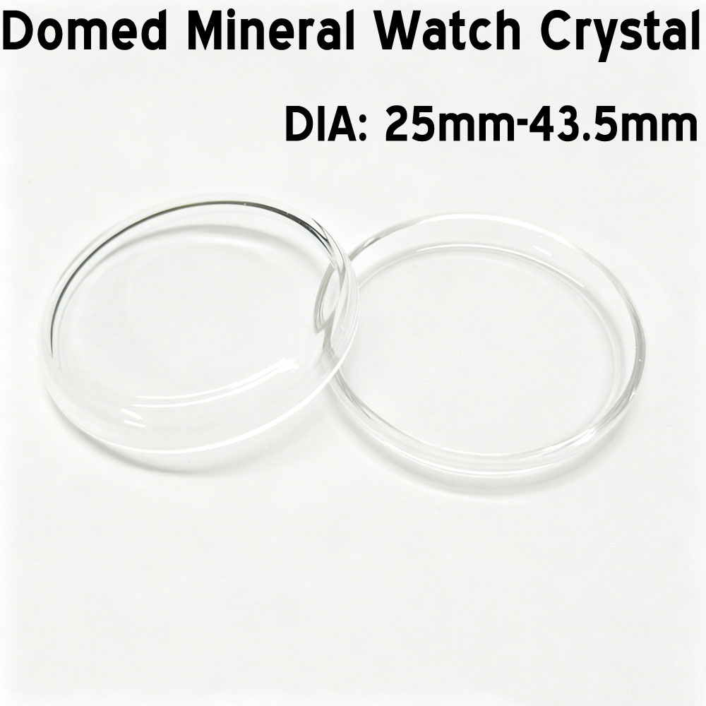 Watch Crystal Replacement - Vetro Minerale a Cupola Alta a