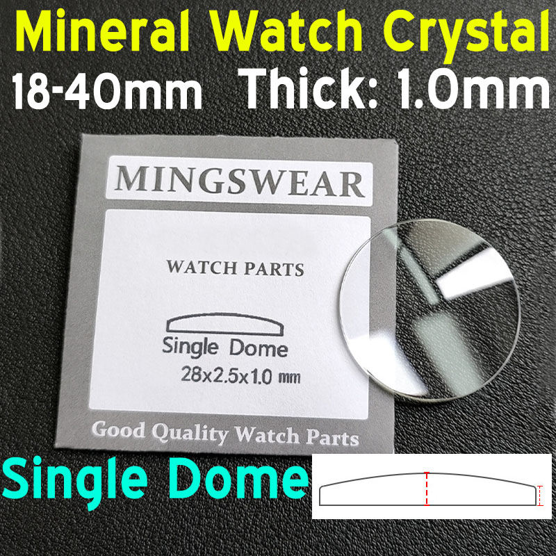 Watch Crystal Replacement - Vetro per Orologi in Cristallo Minerale