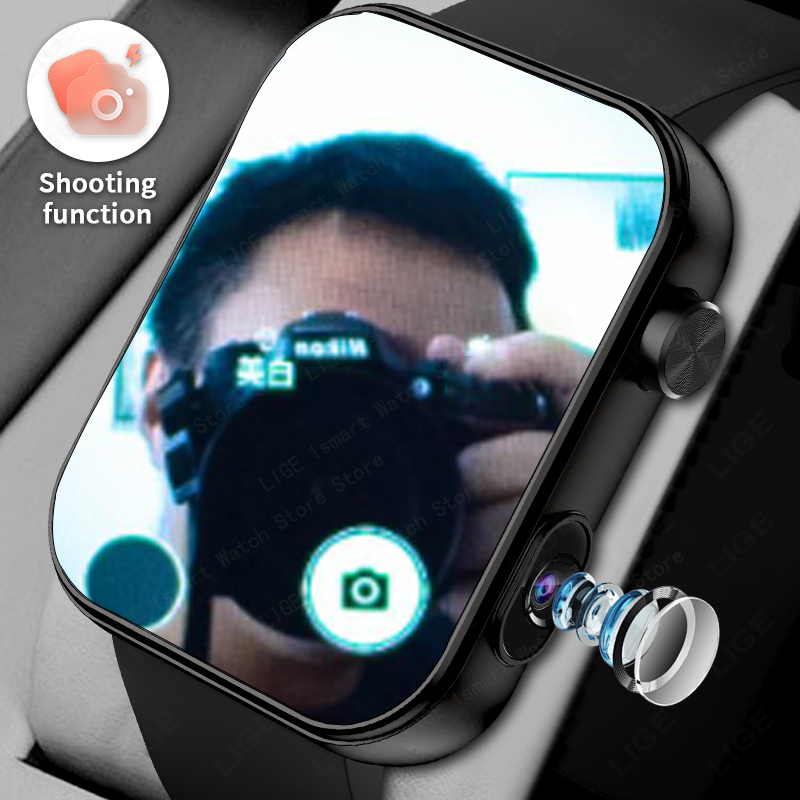 Smartwatch Latest Watches For Men - LIGE con fotocamera può scattare foto