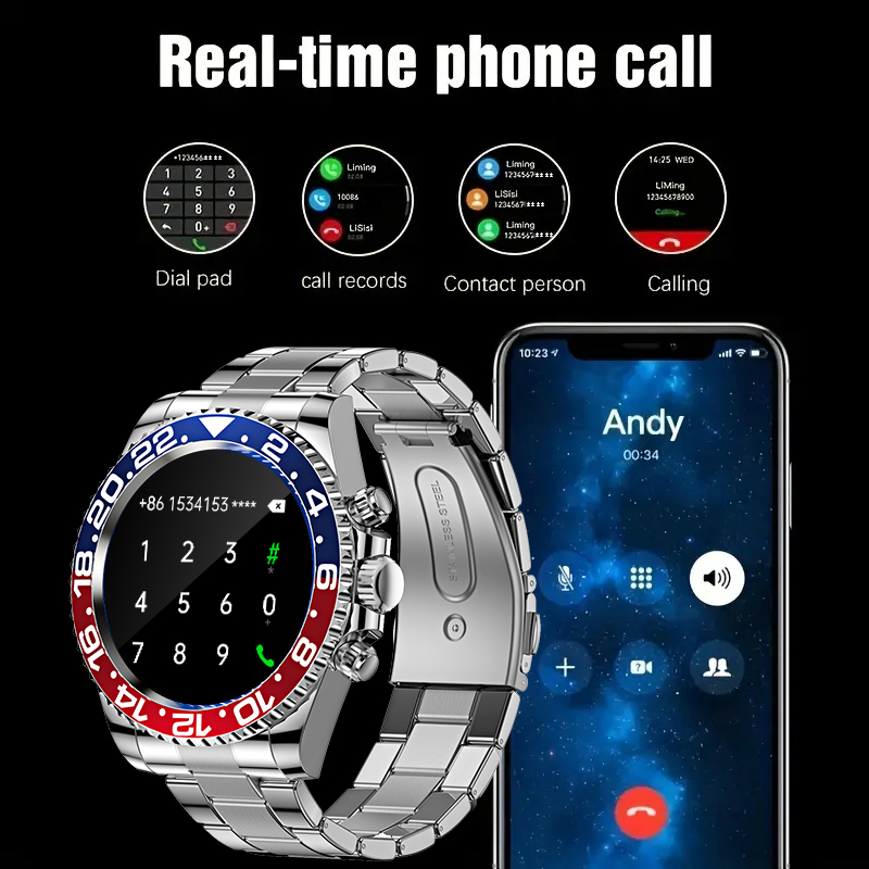 Aiweile AW12 Pro Smart Watch d - Smartwatch Iphone Watch For Men recensione e prezzo