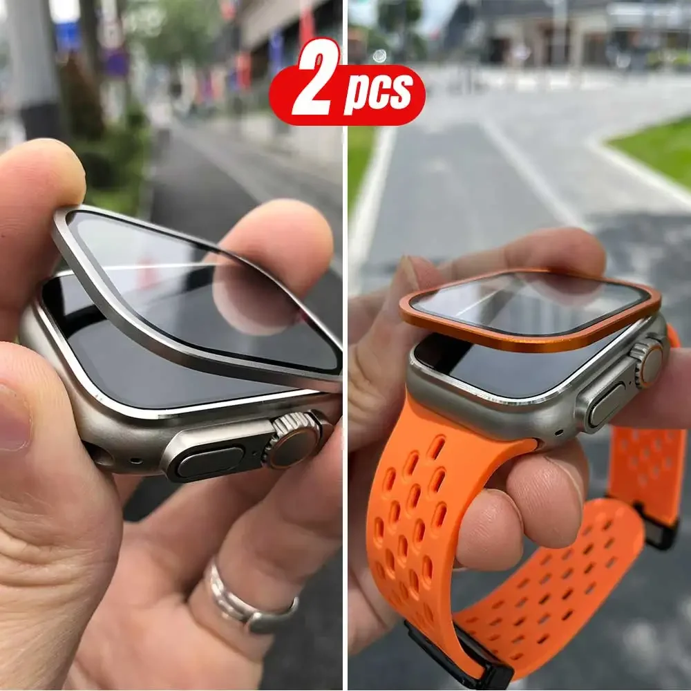 2 pezzi telaio in metallo tita - Smartwatch Apple Watches For Men recensione e prezzo