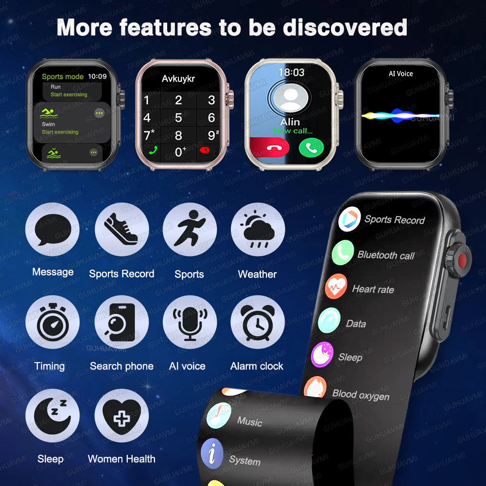 Per IOS Orologio Ultra 2 SE Uo - Smartwatch Watches For Women Brands recensione e prezzo