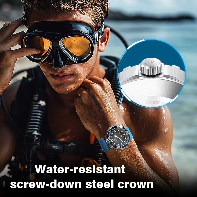 Orologio subacqueo in acciaio  - Smartwatch Ring Watches recensione e prezzo
