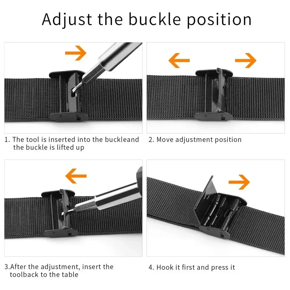 Cinturini in metallo per cintu - Mesh Stainless Strap recensione e prezzo