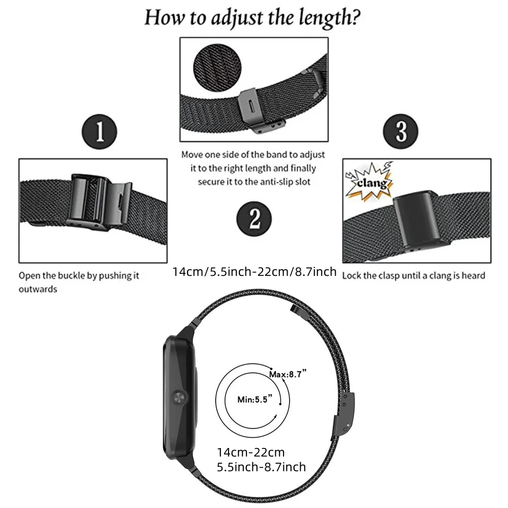 Cinturini in metallo per cintu - Mesh Stainless Strap recensione e prezzo
