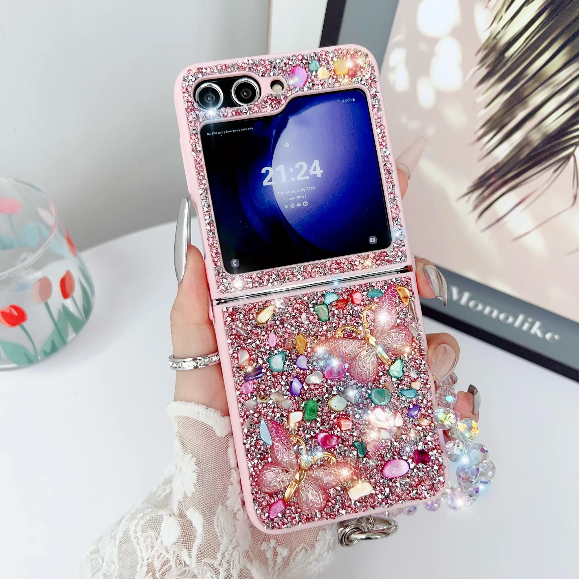 Custodia per telefono glitter  - Samsung Galaxy Strap recensione e prezzo