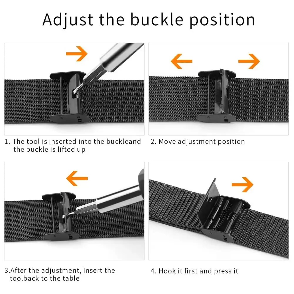 Cinturini in metallo per cintu - Mesh Stainless Strap recensione e prezzo
