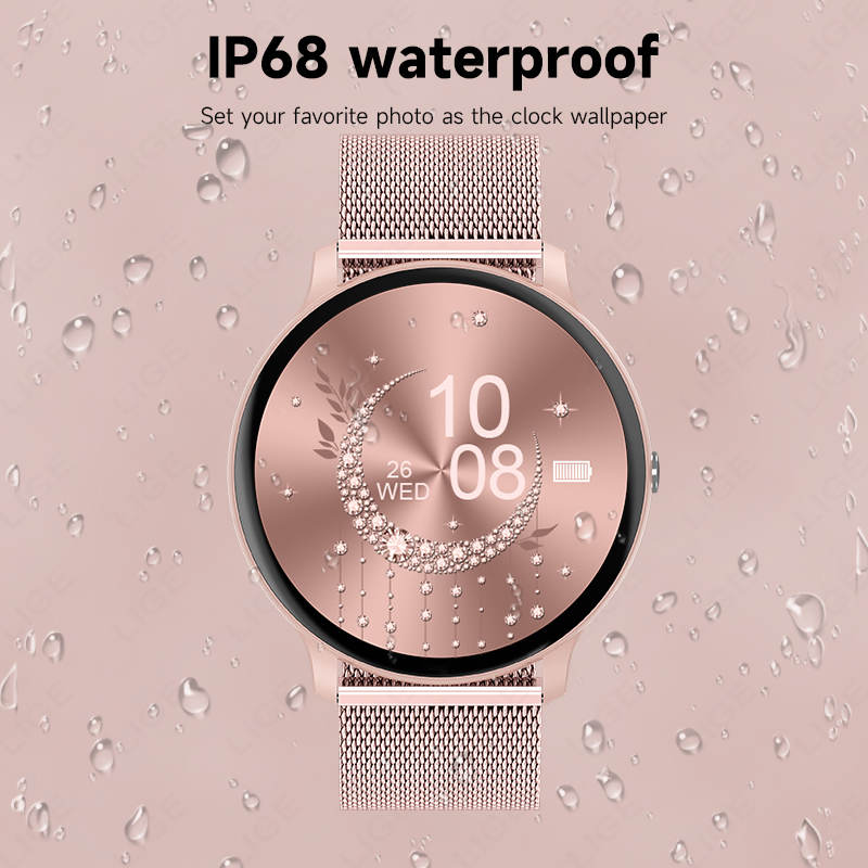 LIGE Smartwatch impermeabile d - Smartwatch Ladies Watches For Women recensione e prezzo