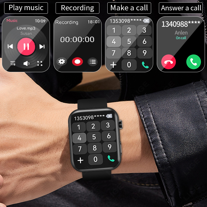 LIGE con fotocamera può scatta - Smartwatch Latest Watches For Men recensione e prezzo