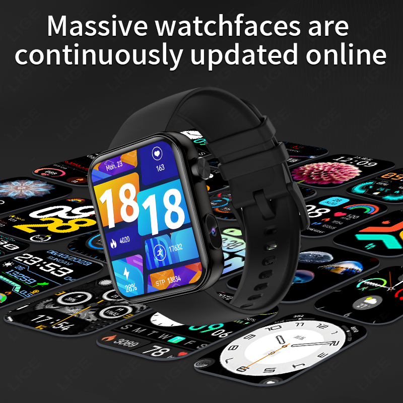 LIGE con fotocamera può scatta - Smartwatch Latest Watches For Men recensione e prezzo