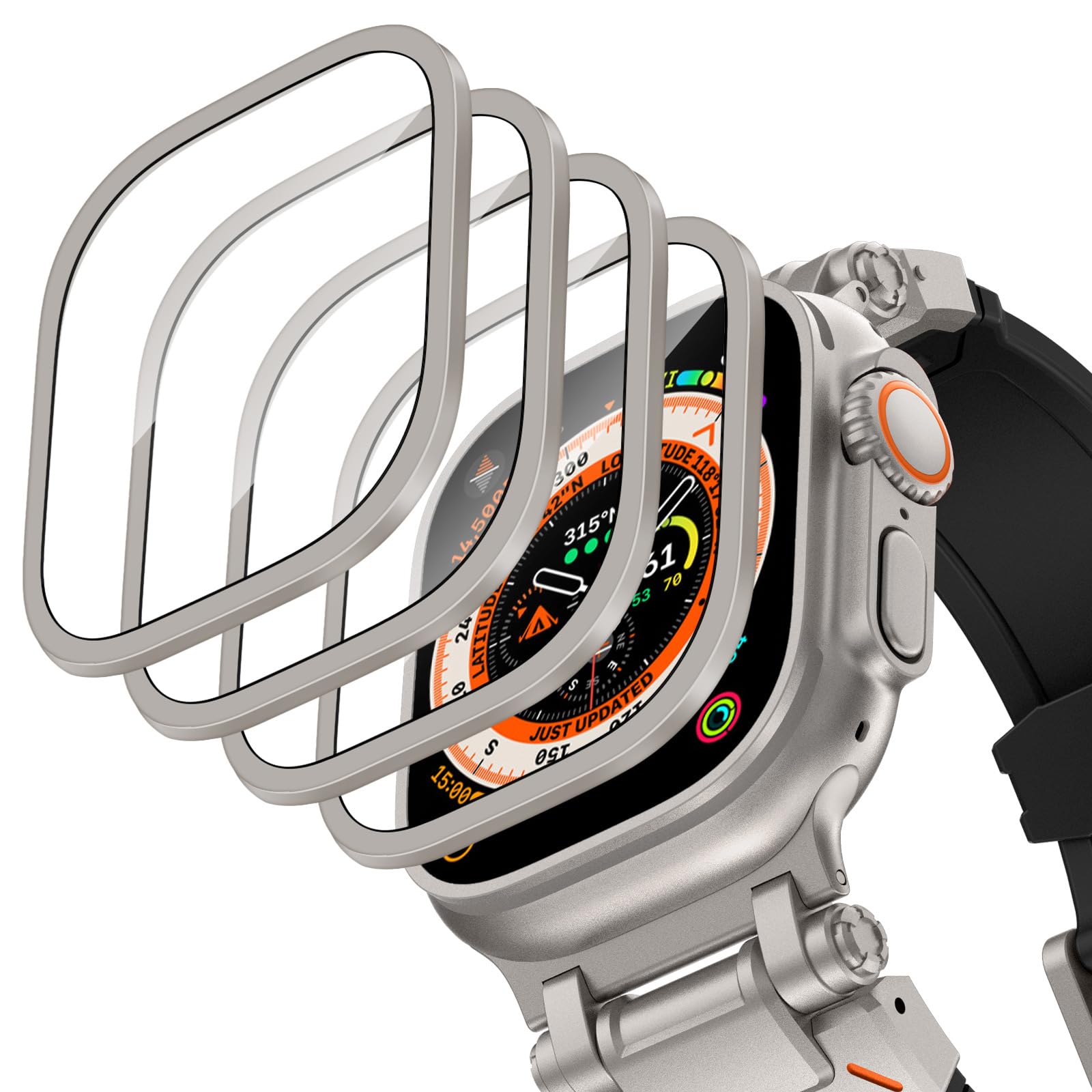 Aluminium Alloy Case+Tempered  - Smartwatch Apple Watches For Men recensione e prezzo