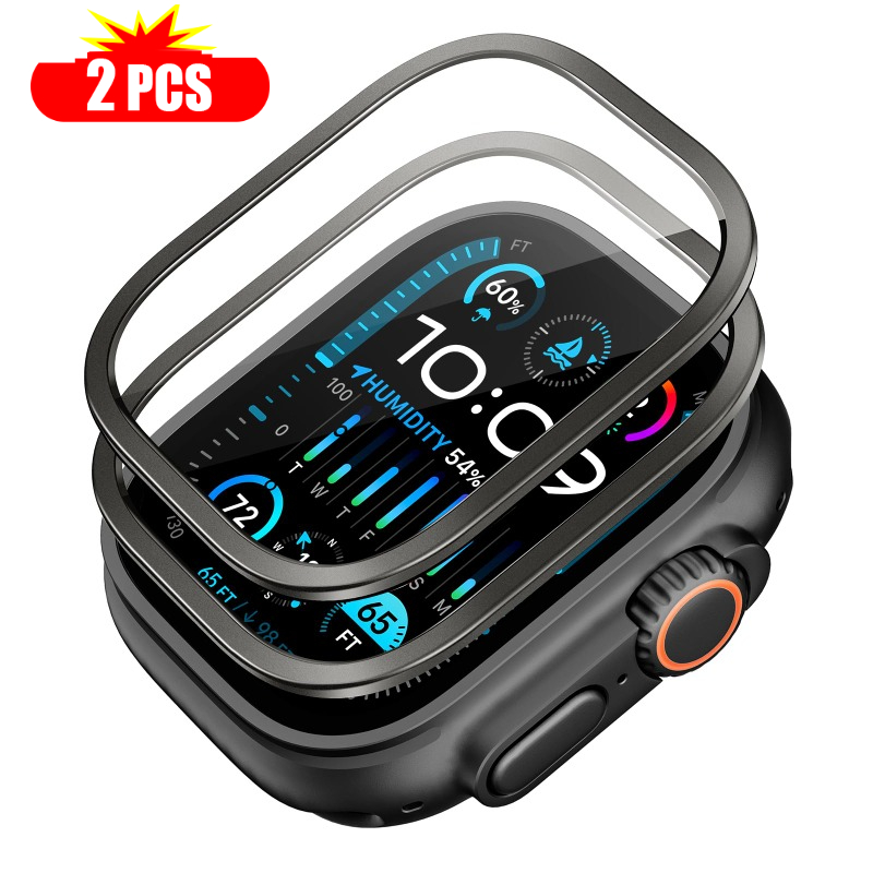 2 pezzi di vetro temperato per - Smartwatch Apple Watches For Men recensione e prezzo