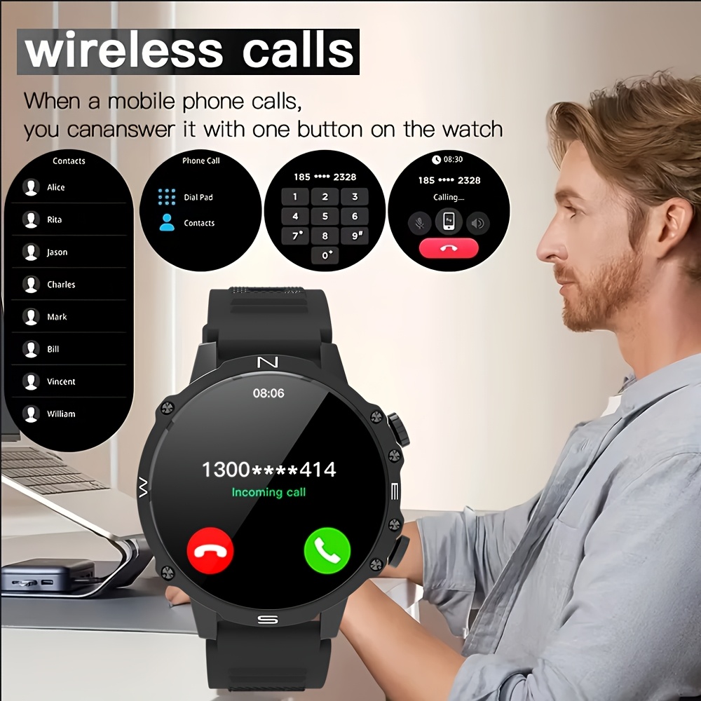 Smartwatch da uomo, per sistem - Smartwatch Iphone Watch For Men recensione e prezzo