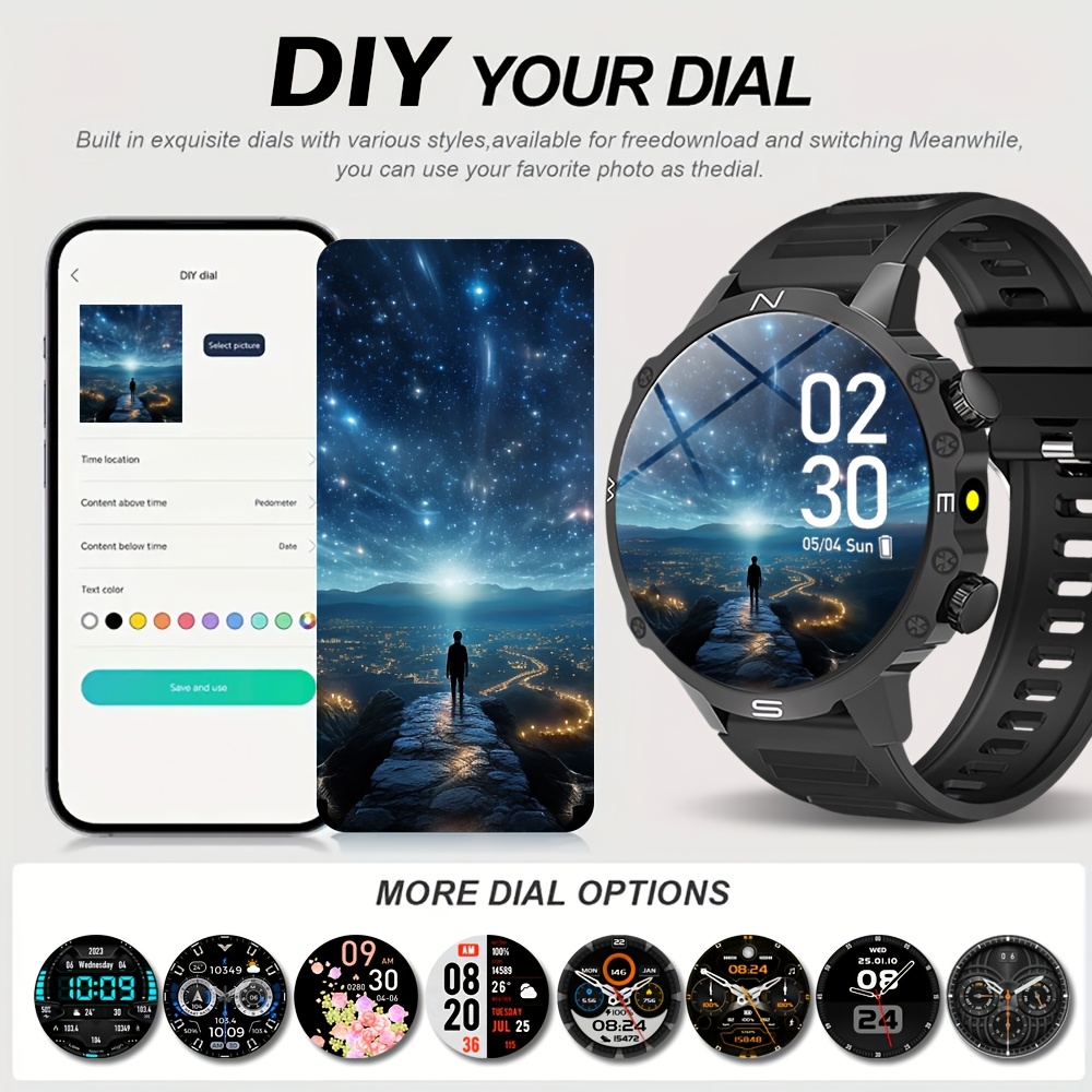 Smartwatch da uomo, per sistem - Smartwatch Iphone Watch For Men recensione e prezzo