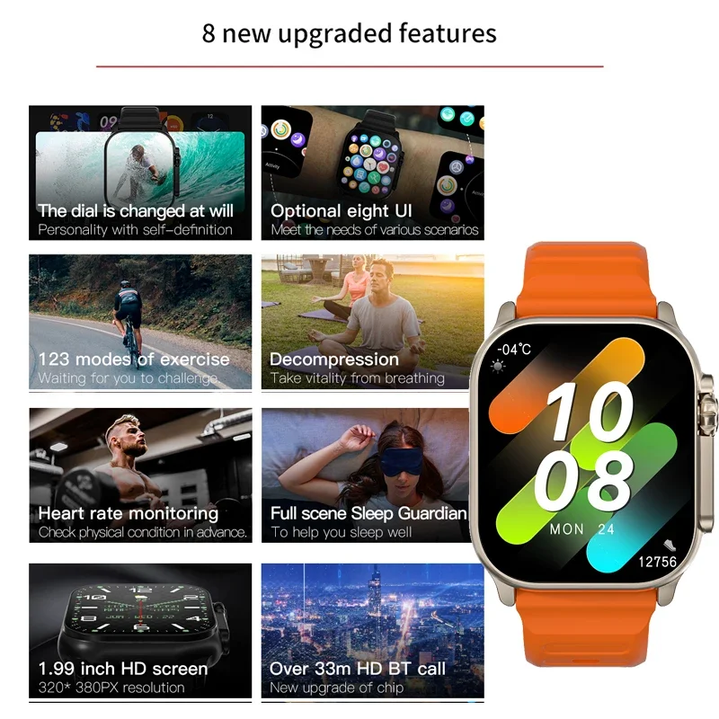 2026 T900 Ultra 2 Smartwatch U - Watch Iwo recensione e prezzo