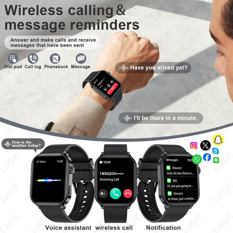 LIGE Smartwatch Originale con  - Smartwatch Watches For Women Brands recensione e prezzo
